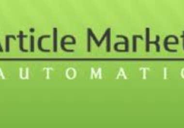 submit the 3 spun articles you provide to Article Marketing Automation big1