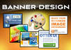 design a professional banner ad for your company small1