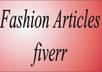 provide you 1300+ PLR Articles on Fashion