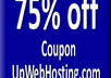 give you 75 percent discount coupon of UpWebHosting dot com
