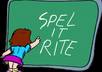 proof read your site and locate any typos/mistakes