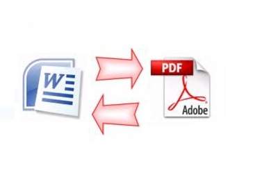edit/Convert  your pdf documents to Word or a Text files Or a Word document to Pdf big1