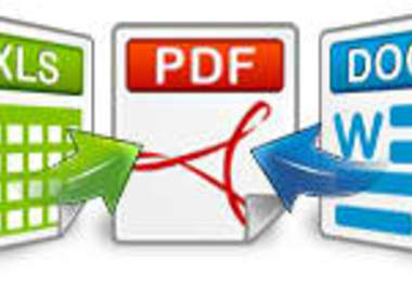 compile your needed data into Excel spreadsheets big1
