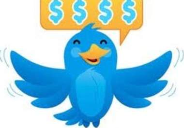 tweet Your Product or Services to OVER 12,700 Followers in 24 hours See 100 Percent Positive Feedback big1