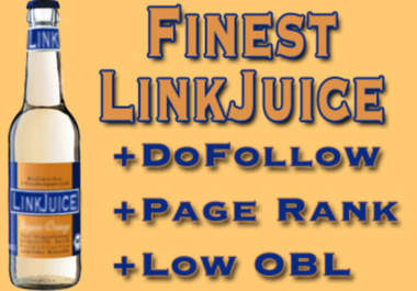 give you 5 unique instant DOFOLLOW backlinks with real page rank 4 to 2 and less outbound links big1