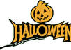 design halloween and christman theme logo