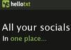 give you a hellotxt account with all working networks linked with pics,profile urls,rss feed urls