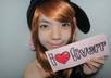 write a sign saying anything you want wearing cosplay wig or with costume small1