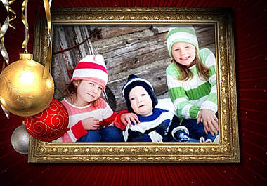 create a HOLIDAY Greetings Video of your photo big1