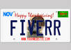 create Unique Custom High Quality Thanksgiving License Plates Graphics