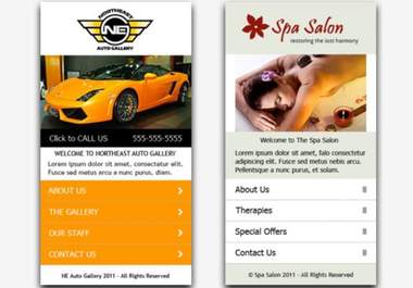 make a Friendly MOBILE website for your business big1