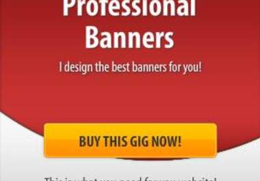create really fast a professional banner big1