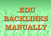 maNUALLY Create 5 edu backlinks For Your Website, Ooh yeah manually, Google loves that things