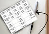 make you an easy to read schedule of your college or university classes
