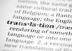 translate a one page document from English to French or vice versa