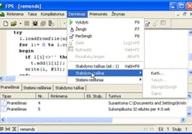 write any pascal program big1