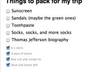 make a customized list of anything you want