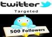add 500+ Real Targeted Quality Twitter Followers within 2 hours without password