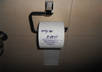 take an eccentric picture of your message written on a toilet paper