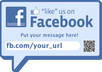 create Facebook Bubble Poster with your details to promote your business or personal profile