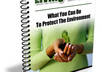show you 100+ ways to live greener to save the environment