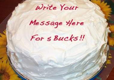 write your message on a cake big1