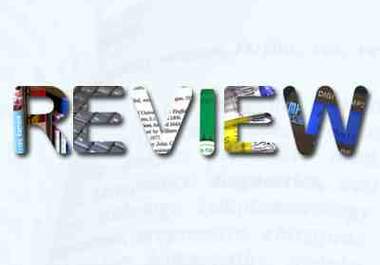 write any review on any website for you big1