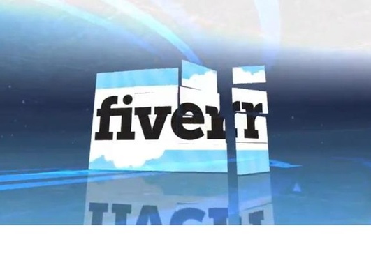 create a video intro/outro of multiple arrows with your text and spun images big1