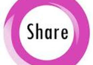 share any video on my friends walls,min of 25,000 friends big1