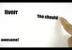 make this cool finger sliding video with 8 text holders of your text, logo, and URL small1