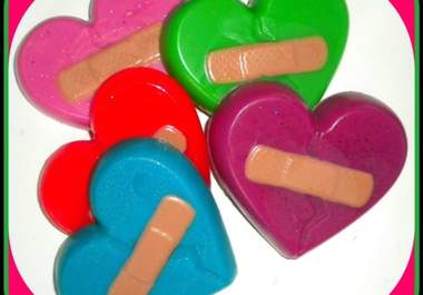make you an awesome broken heart Valentines Day Soap big1