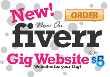 create you a hott website for your Gig right now in less than 24hrs so you can start closing more orders and expand your market and sales big1
