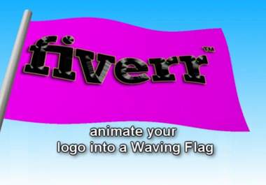 put your Logo or Name on a flag an make it wave big1