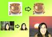 make any 3 pictures with a transparent background