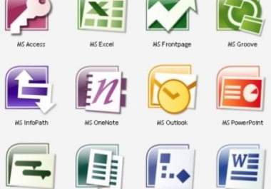 do Microsorf word, access,excel and power point related homework big1