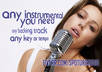 make you an instrumental/backing track of any song