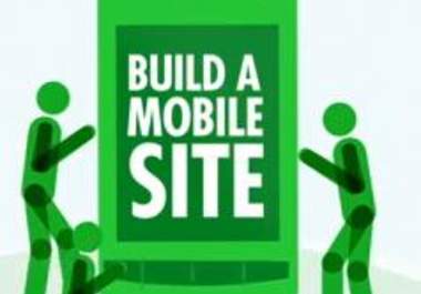 create Mobile Website 10 page, fully featured, professional design with hosting big1