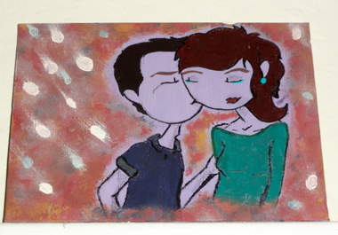 paint a Cartoon Portrait of you and a loved one, big1