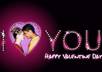 design your personalized Valentine Day Card With Your Picture and Personal Text