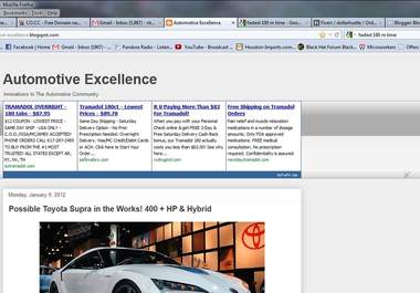 remove the orange bar on top of your blogger big1