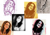create 3 totally different and unique looking profile pictures for your Facebook or MySpace profile