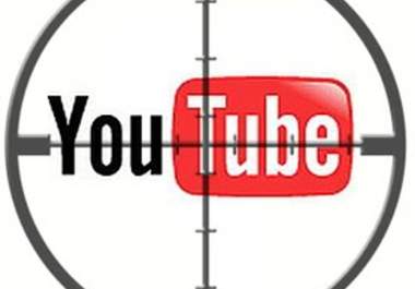 give you guaranteed 3000 real human youtube views to your youtube video big1