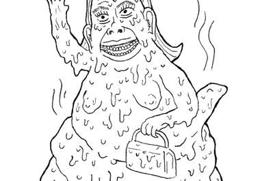 draw a portrait of your friend or family member as a piece of poop big1
