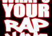 give you a rap name