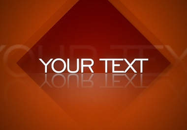 create a Diamond Flash video of your logo and text big1