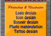make everything graphis in photoshop and illustrator
