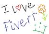 create a young child kids style drawing, image or painting of anything simple you like