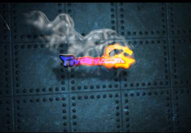 create this HD smokey logo video intro big1