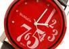 send You This Latest Quartz Wrist Watch With Black Leather Strap