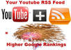 by using video seo I will turn your youtube vid into a rss feed and submit it to 27 rss directories small1
